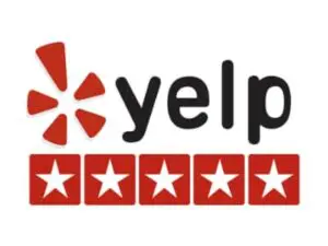 Yelp reviews logo