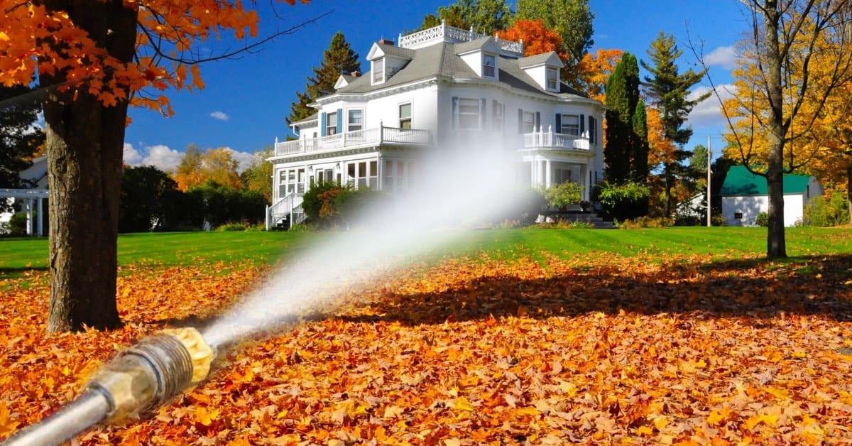 Why Power Wash Your House in the Fall