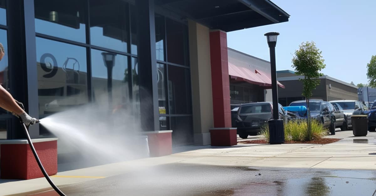Strip Mall Power Washing Services: Revitalizing Exteriors